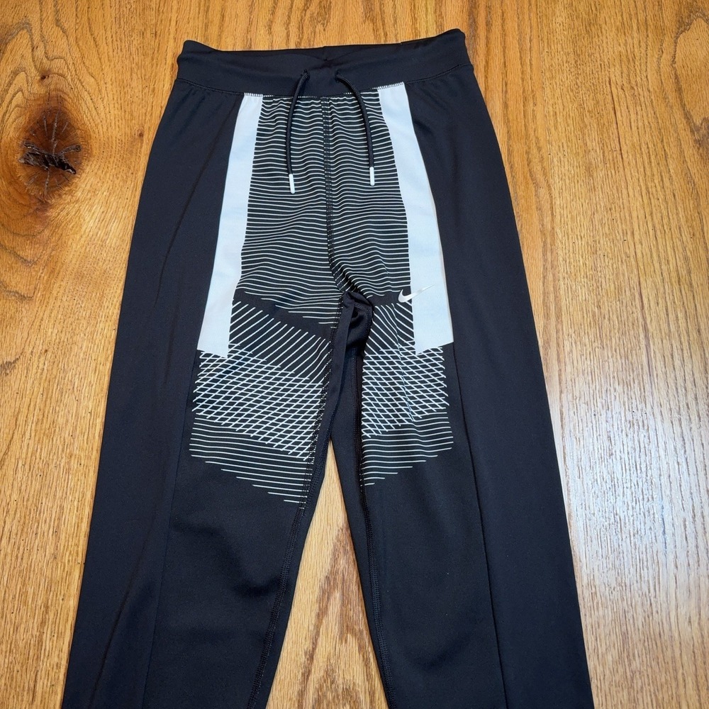 NIKE PRO Dri Fit Activewear Training Pants Womens XS Leggings Athletic U5770-010 - Picture 3 of 9